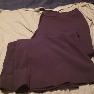 18S lane Bryant navy the allie dress pants